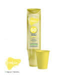 BICCHIERE 200CC 50PZ GIALLO