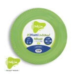 PIATTO FRUTTA 25PZ VERDE LUSSY