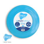 PIATTO FRUTTA 25PZ CELESTE LUSSY