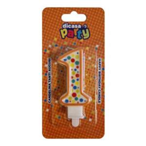 CANDELINA TANTI AUGURI N 1