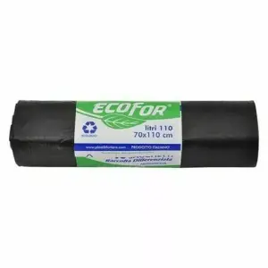 ECOFOR SACCO 70X110 10PZ NERO