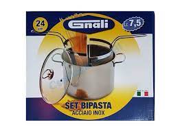 BIPASTA SET CM.24 INOX