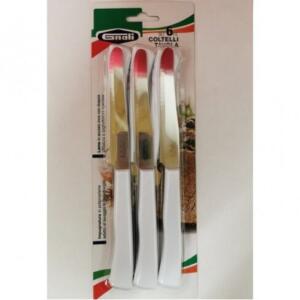 COLTELLO TAVOLA BIANCO 6PZ