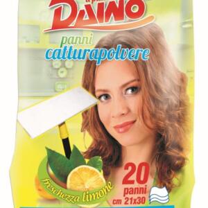 CATTURAPOLVERE DAINO 20PZ LIMONE