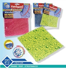 PANNO E SPUGNA 17x19 MICROF.
