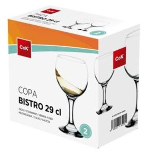 BICCHIERE BISTRO 29cl 2pz