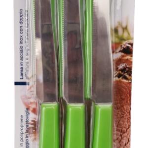 COLTELLO TAVOLA VERDE 6PZ