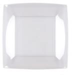 PIATTO PIANO QUADRO TRASP.15PZ