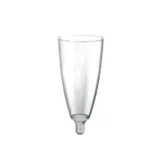 FLUTE TRASPARENTE 120CC 20PZ