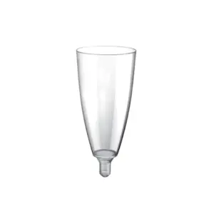 FLUTE TRASPARENTE 120CC 20PZ
