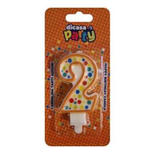 CANDELINA TANTI AUGURI N 2