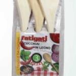 CUCCHIAI LEGNO 3PZ