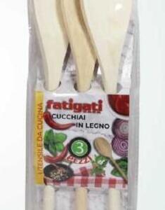 CUCCHIAI LEGNO 3PZ