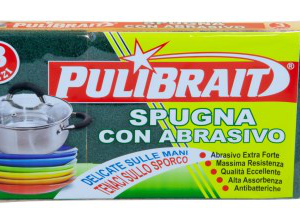 SPUGNA CON ABRASIVO PULIBRAT