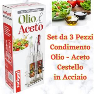 SET DOSACONDIMENTO VETRO OLIO/ACETO