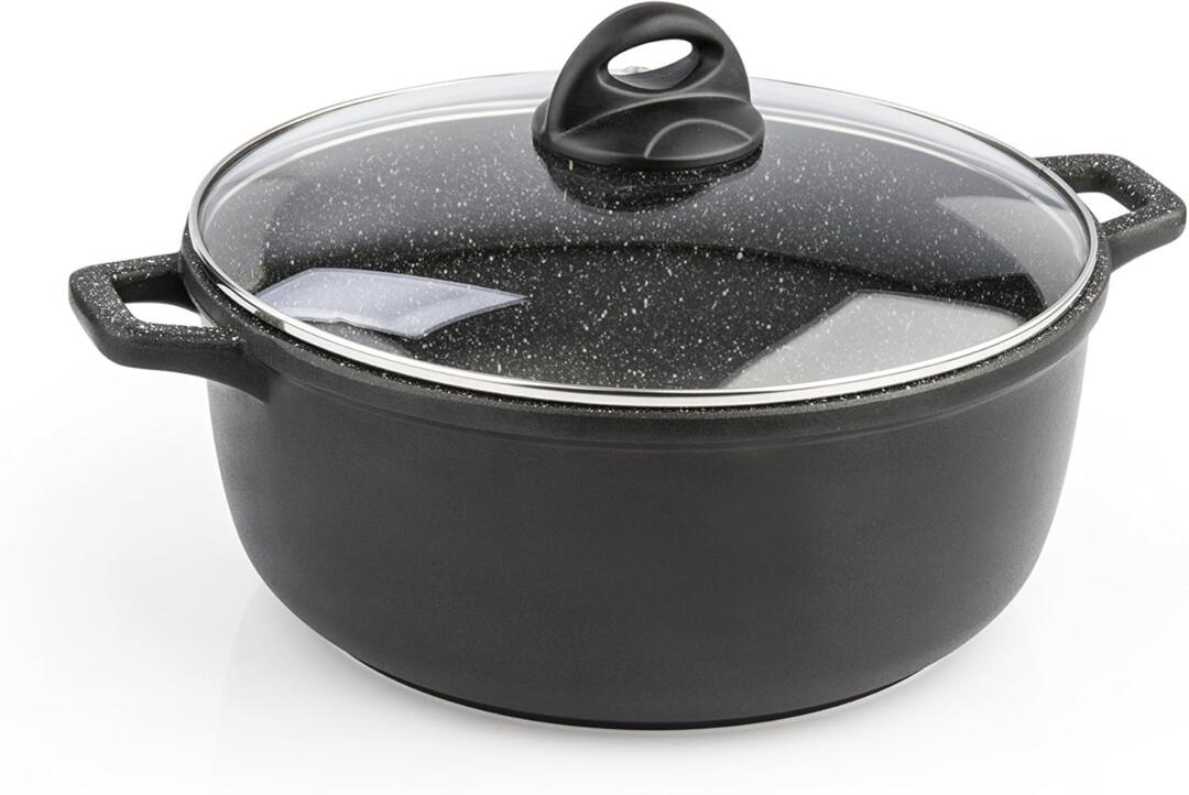 Barazzoni Le Cotture Speciali Casseruola Due Manici con Coperchio Barazzoni Le Cotture Speciali Casseruola Due Manici con Coperchio