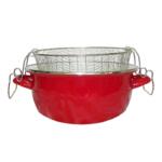 CASSERUOLA FRIGGI ROSSO SFUMATO CM.20