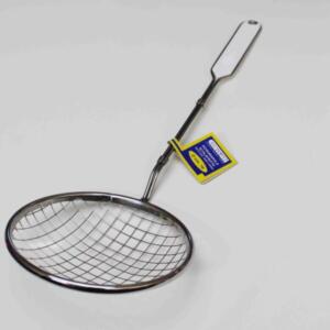SCHIUM. RETE larga INOX CM.16