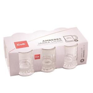 BICCHIERE LIQUORE AMBERES 6pz
