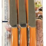 COLTELLO TAVOLA ARANCIO 6PZ