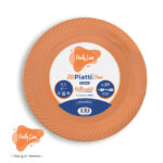 PIATTO PIANO 20PZ ARANCIO