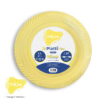 PIATTO PIANO 20PZ GIALLO