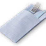 TOVAGIOLI AIR LAID 40X40 50PZ TASCA BLU