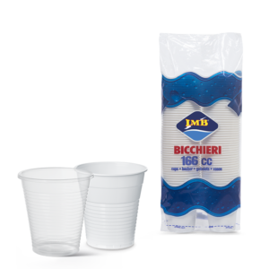 BICCHIERE 166CC TRASP. 100PZ