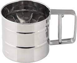 SETACCIO FARINA/ZUCCHERO INOX 10,5CM