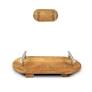 VASSOIO LEGNO OVALE 33X16CM