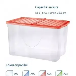 DODO BOX 60lt C/COPERCHIO PIEG