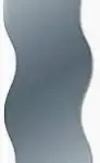 SPECCHIO ONDA 38X160