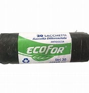 ECOFOR SACCO 50X60 20PZ NERO