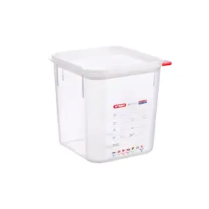 SQUARED CONT W/L PP 18LT ERMETIC