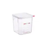 SQUARED CONT W/L PP 4LT ERMETIC
