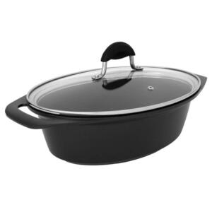 CASSERUOLA OVALE AETERNUM CON COPERCHIO