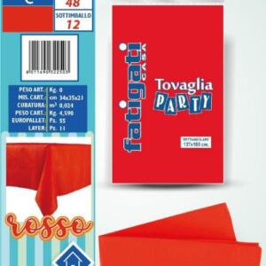 TOVAGLIA PARTY ROSSA 137X180