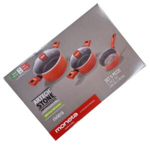 BATTERIA 5PZ RIEVIERA MONETA