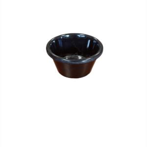 RAMEKIN CM 9,5 MELAMIN NERO