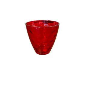 BICCHIERE DOTS 6PZ ROSSO