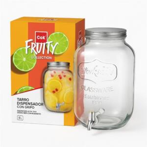 BARATTOLO RUBINETTO FRUITY 8LT
