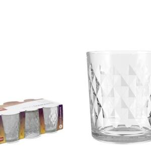 BICCHIERE ACQUA DIAMANTE 25CL 6PZ