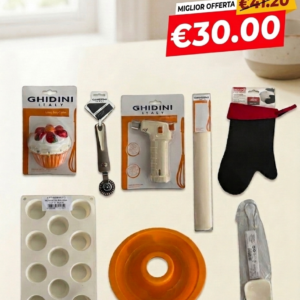 Kit Accessori Dolci Completo - Bundle 8 Pezzi