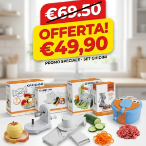 Kit Preparazione Cucina Multifunzione - Bundle 5 Pezzi